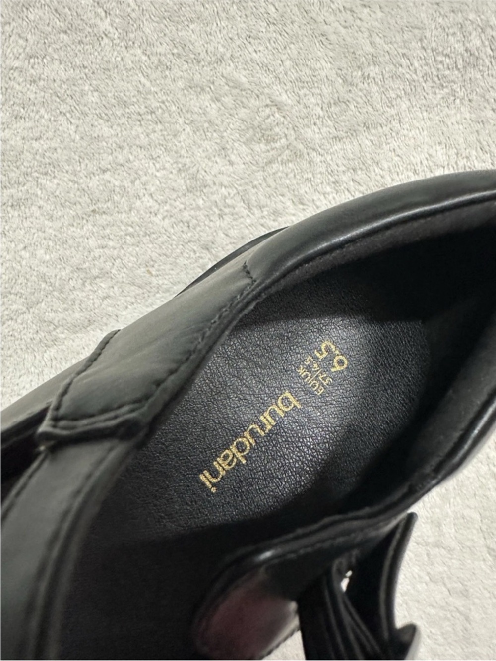 BURUDANI Womens Ballet Mary Jane Platform Shoes Size 6.5 New - Picture 3 of 9